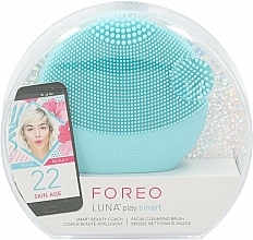 Reinigungsbürstenkopf und Gesichtsmassagegerät - Foreo Luna Play Smart Facial Cleansing Brush Mint — Bild N1