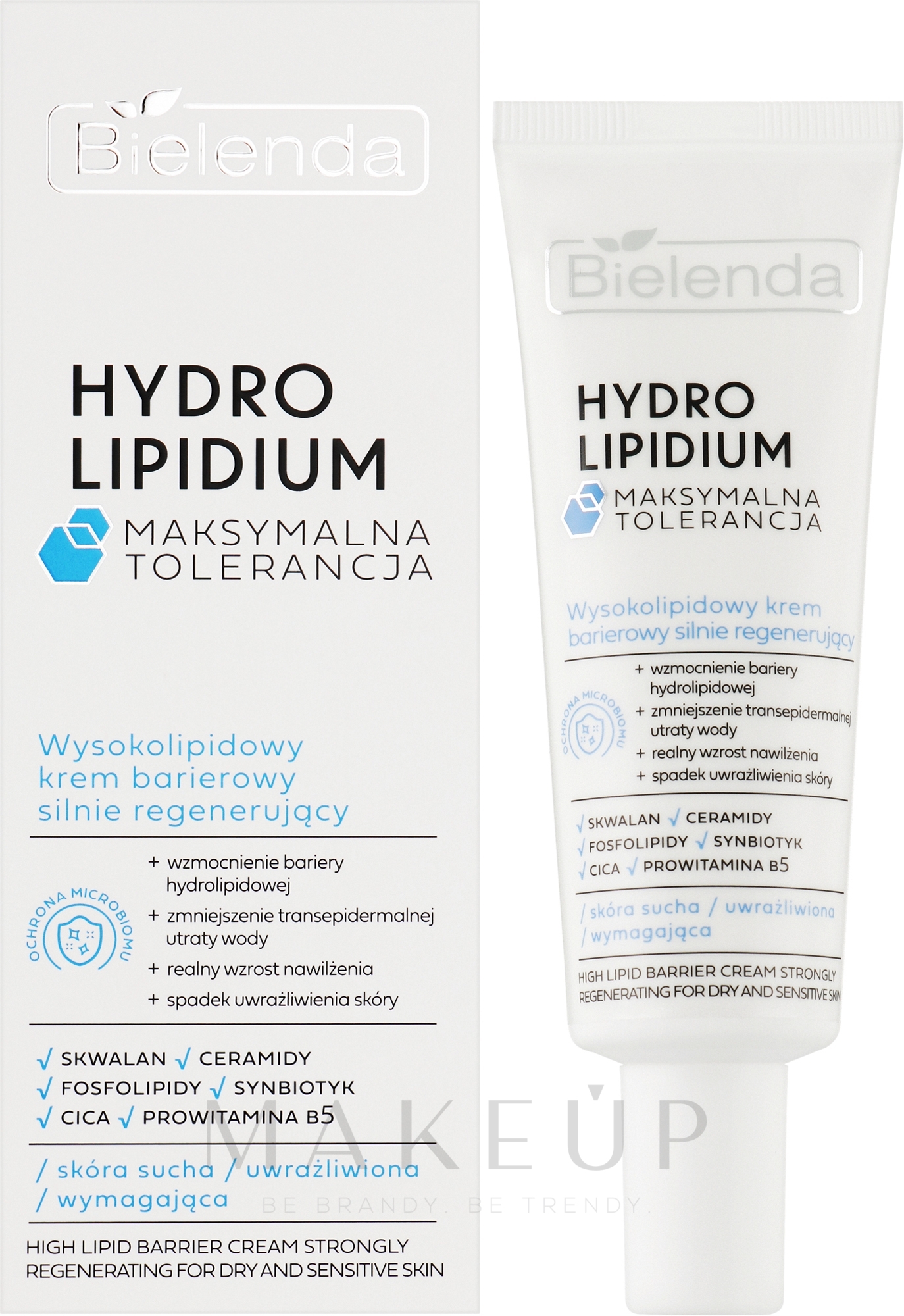 Revitalisierende Gesichtscreme - Bielenda Hydro Lipidium Face Cream — Bild 50 ml