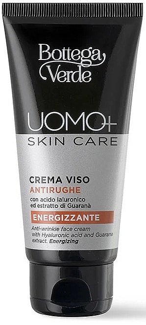 Anti-Falten Gesichtscreme - Bottega Verde Uomo+ Skin Care Antiwrinkle Anti-Stress Face Cream  — Bild N1