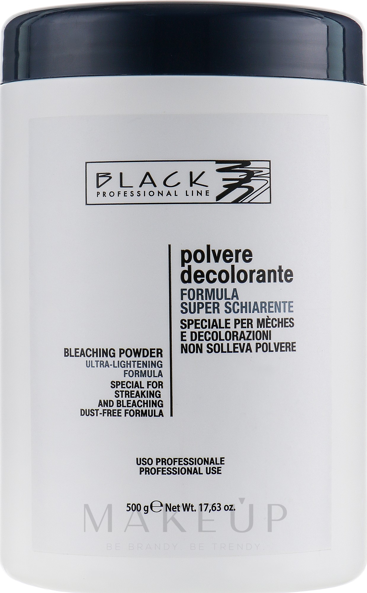 Aufhellungspulver blau - Black Professional Line Bleaching Powder Blue (Behälter) — Bild 500 g