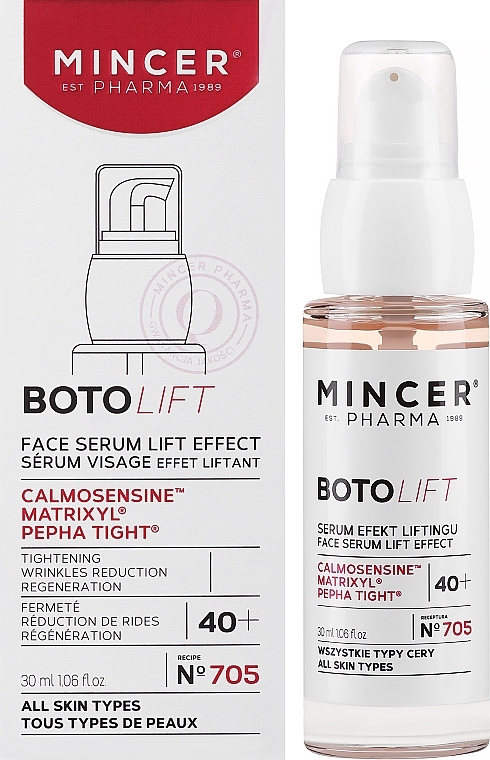 Gesichtsserum mit Lifting-Effekt - Mincer Pharma Serum Facial Lifting Effect — Bild N2