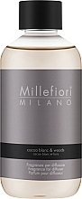 Düfte, Parfümerie und Kosmetik Nachfüller für Raumerfrischer Cocoa Blanc & Woods - Millefiori Milano Natural Diffuser Refill