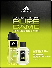 Adidas Pure Game - Duftset (Eau de Toilette 100ml + Duschgel 250ml) — Bild N2