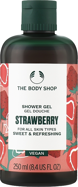 Duschgel - The Body Shop Strawberry Vegan Shower Gel  — Bild N1