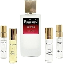 Düfte, Parfümerie und Kosmetik Brecourt Subtile - Duftset (Eau de Parfum 100ml + Eau de Parfum 2x7ml + Eau de Parfum 2x5ml) 