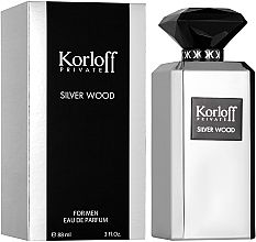 Düfte, Parfümerie und Kosmetik Korloff Paris Silver Wood - Eau de Parfum