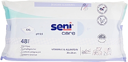 Feuchttücher für die Hautpflege - Seni Care Delicate Cleansing Wet Wipes — Bild N2