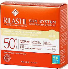 Kompakte Foundation - Rilastil Sun System Uniform Compact Cream SPF50+ — Bild N2
