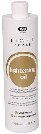 Klärendes Haaröl - LISAP Light Scale Lightening Oil — Bild N1