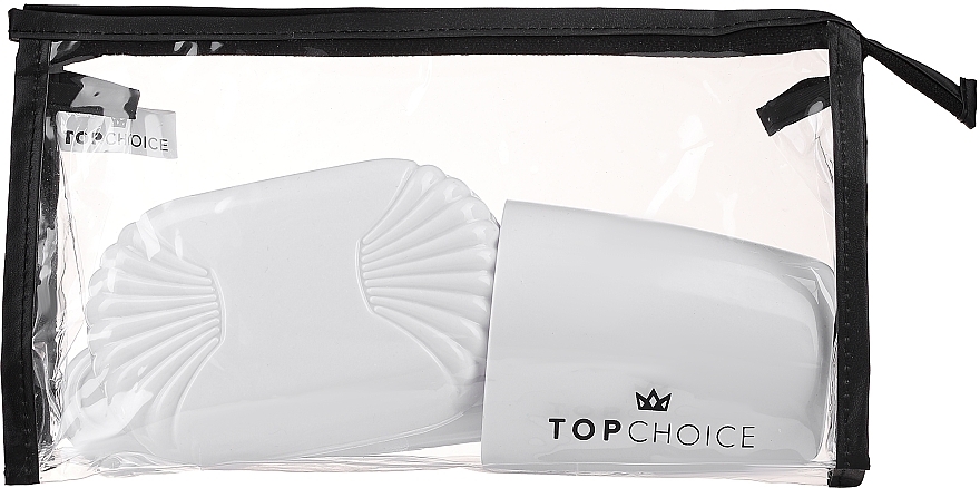 Toilettenset 41372 weiß schwarze Tasche - Top Choice Set (accessory/4pcs) — Bild N2