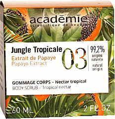 Körperpeeling mit Papayaextrakt - Academie Jungle Tropicale Body Scrub Tropical Nectar — Bild N2