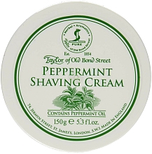 Rasiercreme mit Pfefferminzduft - Taylor of Old Bond Street Peppermint Shaving Cream — Bild N1