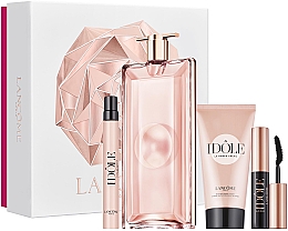 Düfte, Parfümerie und Kosmetik Lancome Idole - Duftset (Eau de Parfum 100ml + Körpercreme 50ml + Eau de Parfum 10ml + Mascara 2.5 ml)