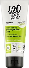 Düfte, Parfümerie und Kosmetik 2in1 Reinigende Peeling-Gesichtsmaske - Under Twenty Anti! Acne Peeling & Mask 2 in 1 