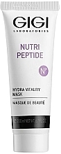 Düfte, Parfümerie und Kosmetik Feuchtigkeitsspendende und regenerierende Gesichtsmaske für trockene Haut mit Peptiden - Gigi Nutri-Peptide Hydra Vitality Mask