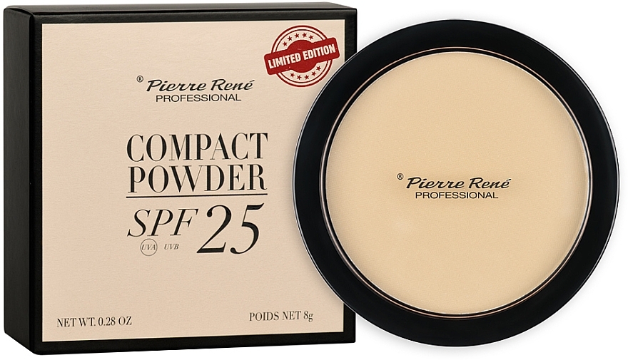 Kompaktpuder - Pierre Rene Compact Powder SPF25 Limited Edition  — Bild N2