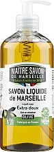 Düfte, Parfümerie und Kosmetik Flüssige Seife mit Olive - Maitre Savon De Marseille Savon Liquide De Marseille Olive Liquid Soap