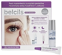 Nagellack-Set - Belcils Set (eyelash/ser/3ml + eyelash/cr/4ml) — Bild N2