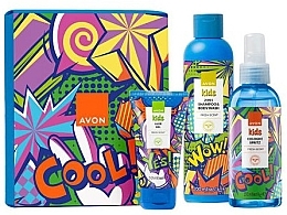 Set (Shampoo 12 ml+ Conditioner 12 ml) - Avon Kids Boy Set  (shmp/gel/200ml + h/gel/50ml + aroma/water/150ml) — Bild N1