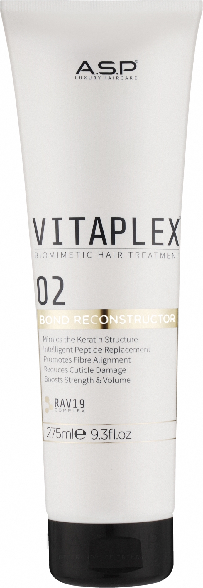 Nanoschutz für Haare 2 - Affinage Vitaplex Biomimetic Hair Treatment Part 2 Reconstructor — Bild 275 ml