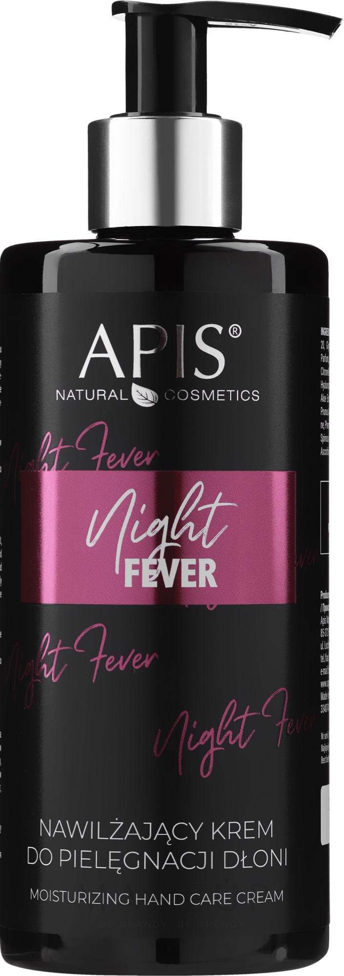 Feuchtigkeitsspendende Handpflegecreme - APIS Professional Night Fever Hand Cream — Bild 300 ml