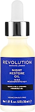 Nachtöl mit Primeln für das Gesicht - Makeup Revolution Skincare Night Restore Oil — Bild N2