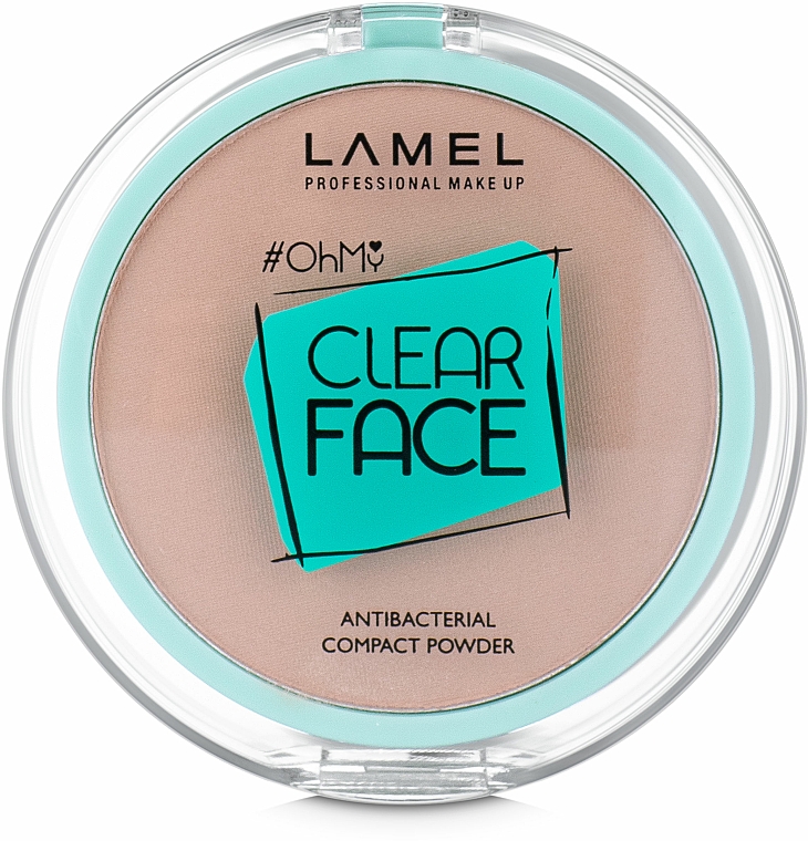 Antibakterielles Kompaktpuder für das Gesicht - LAMEL Make Up Clear Face Oh My Compact Powder — Bild N2