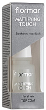 Düfte, Parfümerie und Kosmetik Mattierender Nagelüberlack - Flormar Matifying Touch