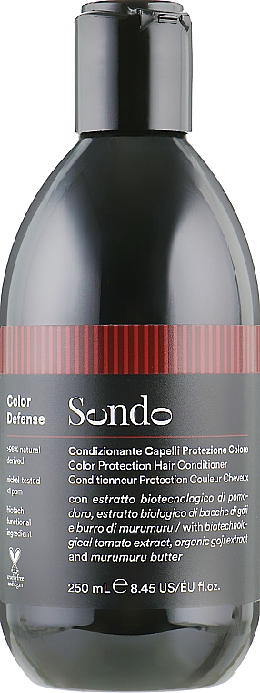 Haarspülung zum Farbschutz mit Tomatenextrakt - Sendo Color Defense Protection Hair Conditioner — Bild N1