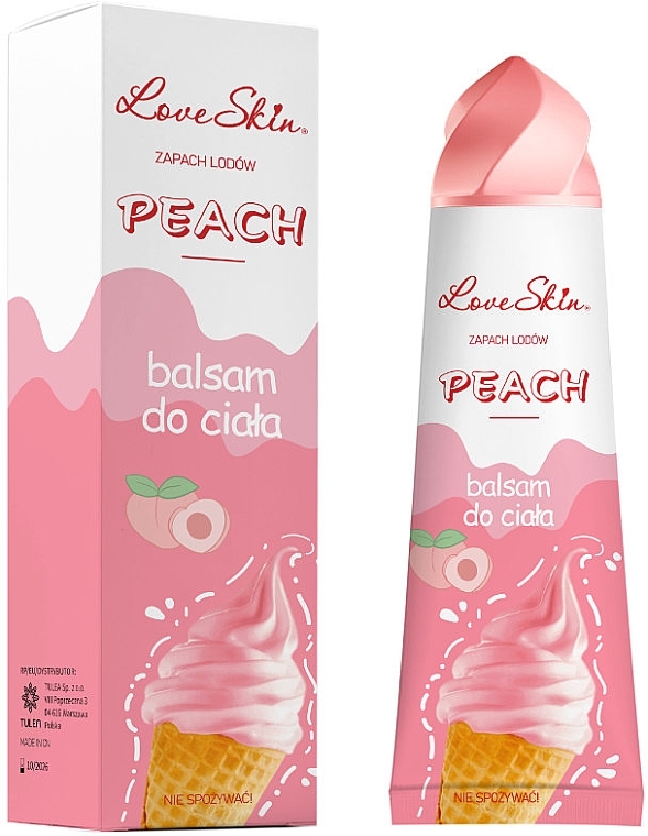 Körperbalsam mit Pfirsicheis-Duft - Love Skin Peach Body Balm — Bild N4