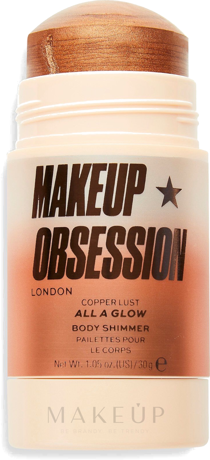Highlighter in Stick - Makeup Obsession All A Glow Highlighter Shimmer Stick — Bild Copper Lust