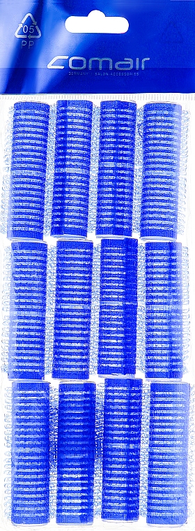 Klettwickler Velcro plus 15 mm 12 St. blau - Comair — Bild N1