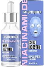 Düfte, Parfümerie und Kosmetik Gesichtsserum gegen Rosazea und Couperose mit Niacinamid - Mr.Scrubber Face ID. Niacinamide Skin Booster Milk Serum