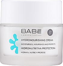 Feuchtigkeitsspendende und nährende Gesichtscreme SPF 20 - Babe Laboratorios Hydro Nourishing Cream — Foto N2