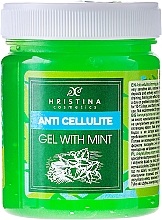 Düfte, Parfümerie und Kosmetik Anti-Cellulite Gel mit Minze - Hristina Cosmetics Anti Cellulite Gel