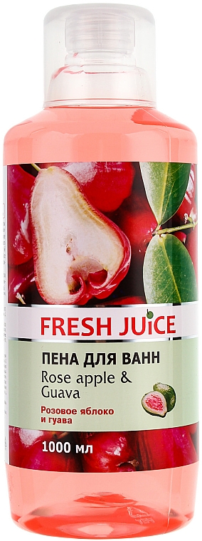 Schaumbad mit Rosenapfel und Guave - Fresh Juice Rose Apple and Guava — Bild N1