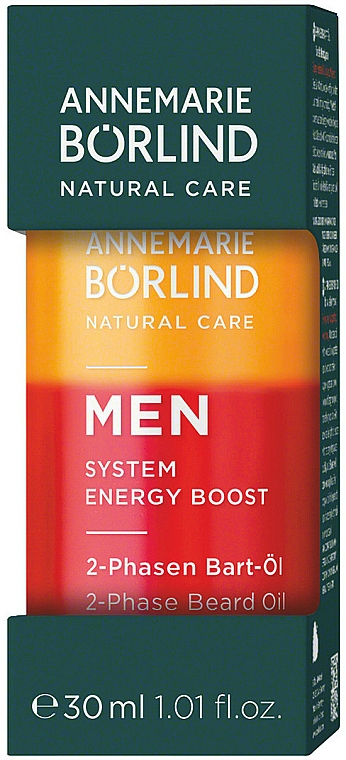 Zweiphasen-Bartöl - Annemarie Borlind Men System Energy Boost 2-Phase Beard Oil — Bild N1