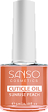 Düfte, Parfümerie und Kosmetik Nagel- und Nagelhautöl Sunrise Peach - Sanso Cosmetics Cuticle Oil