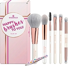 Essence Happy Brushes To You! - Make-up Pinsel-Set 7-tlg. — Bild N1