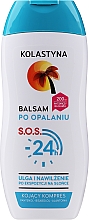 Düfte, Parfümerie und Kosmetik Feuchtigkeitsspendender After Sun Balsam S.O.S - Kolastyna After Sun S.O.S 24h Balsam