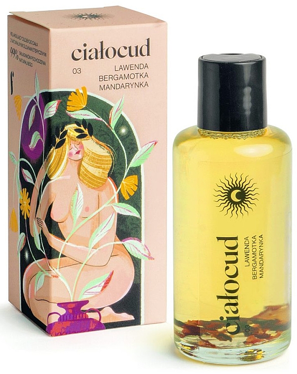 Körperöl mit Lavendel, Bergamotte und Mandarine - Flagolie Cialocud Lavender, Bergamot & Mandarin Relaxing Body Oil — Bild N1