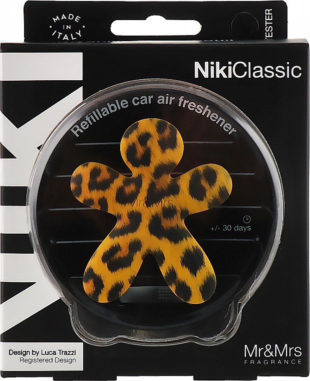 Auto-Lufterfrischer Vanille und Patschuli - Mr&Mrs Niki Vanilla & Patchouly Brown Fantasy Animalier — Bild N1