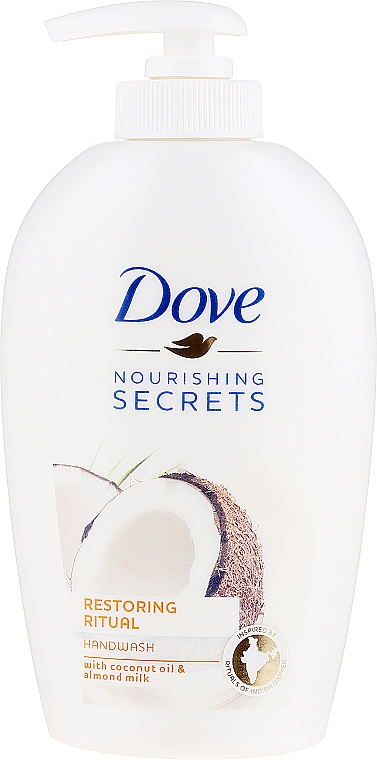 Flüssige Handseife mit Kokosöl und Mandelmilch - Dove Nourishing Secrets Restoring Ritual Hand Wash