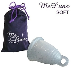 Düfte, Parfümerie und Kosmetik Menstruationstasse mit Schlaufe Größe M - MeLuna Soft Menstrual Cup Ring