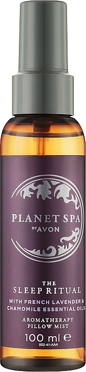 Entspannendes Spray für Körper und Bettwäsche mit Kamille- und Lavendelöl - Avon Planet Spa Sleep Serenity Pillow Mist — Bild N1