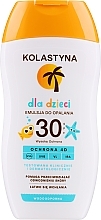 Düfte, Parfümerie und Kosmetik Sonnenschutzemulsion für Kinder - Kolastyna SPF 30 Ochrona 4D 