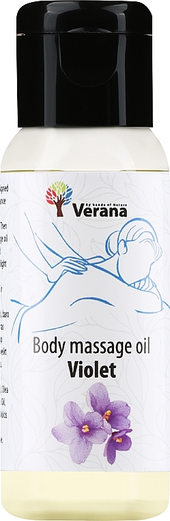 Körpermassageöl Violet Flower - Verana Body Massage Oil — Bild N1