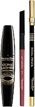 Set - Pierre Rene Smoky Black (Mascara/15ml + Augenstift/1,6 g + Lippenstift/0,4 g) — Bild N4