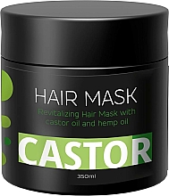 Düfte, Parfümerie und Kosmetik Feuchtigkeitsspendende und stimulierende Haarmaske mit Rizinus- und Hanföl - Yofing Revitalizing Hair Mask With Castor Oil And Hemp Oil