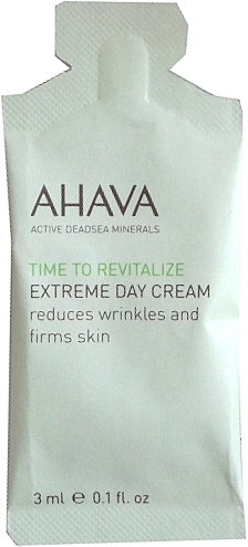 GESCHENK! Glättende und straffende Gesichtscreme für den Tag - Ahava Extreme Day Cream (Probe)  — Bild N1